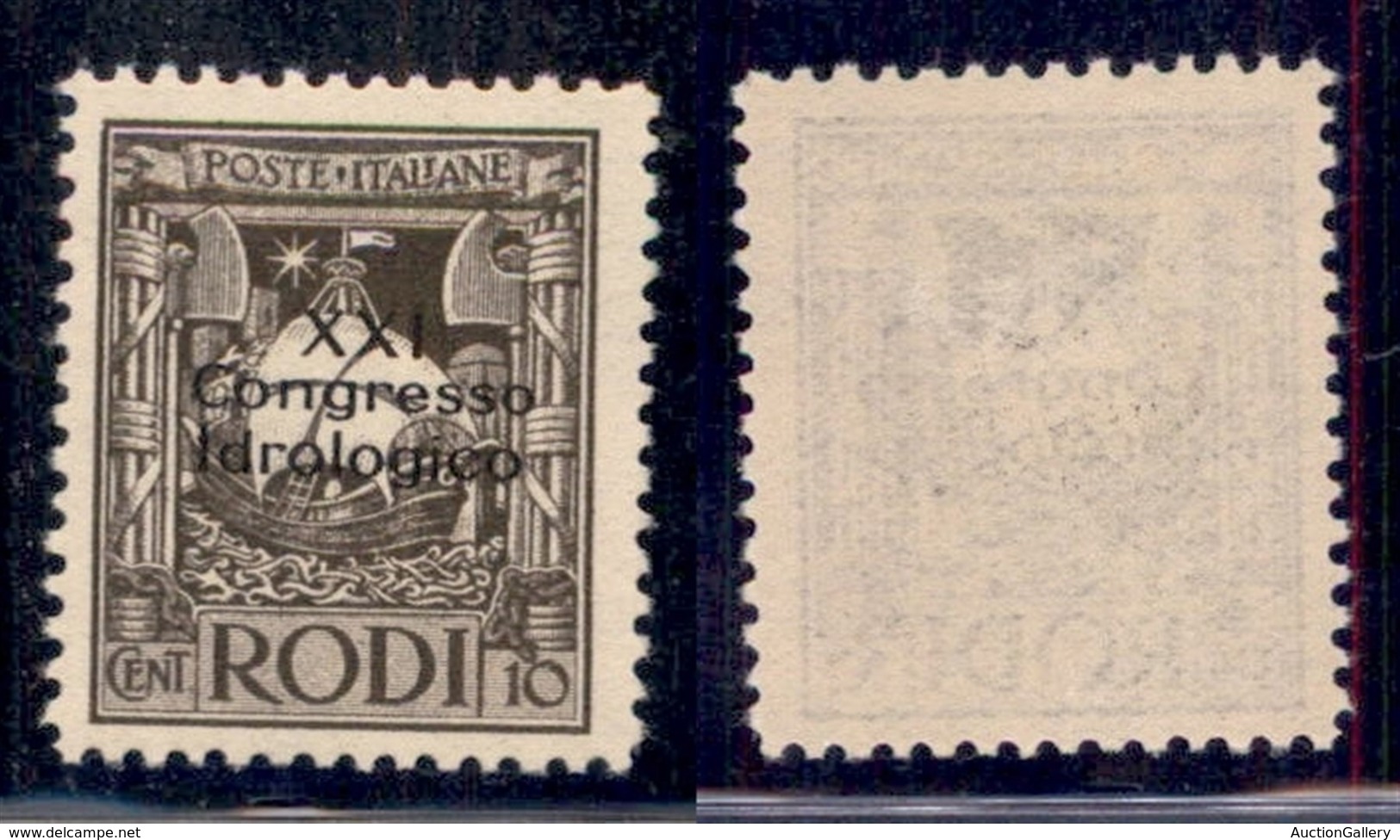 COLONIE - Egeo - 1930 - 10 Cent Congresso Idrogeologico (13) - Gomma Originale (100) - Altri & Non Classificati