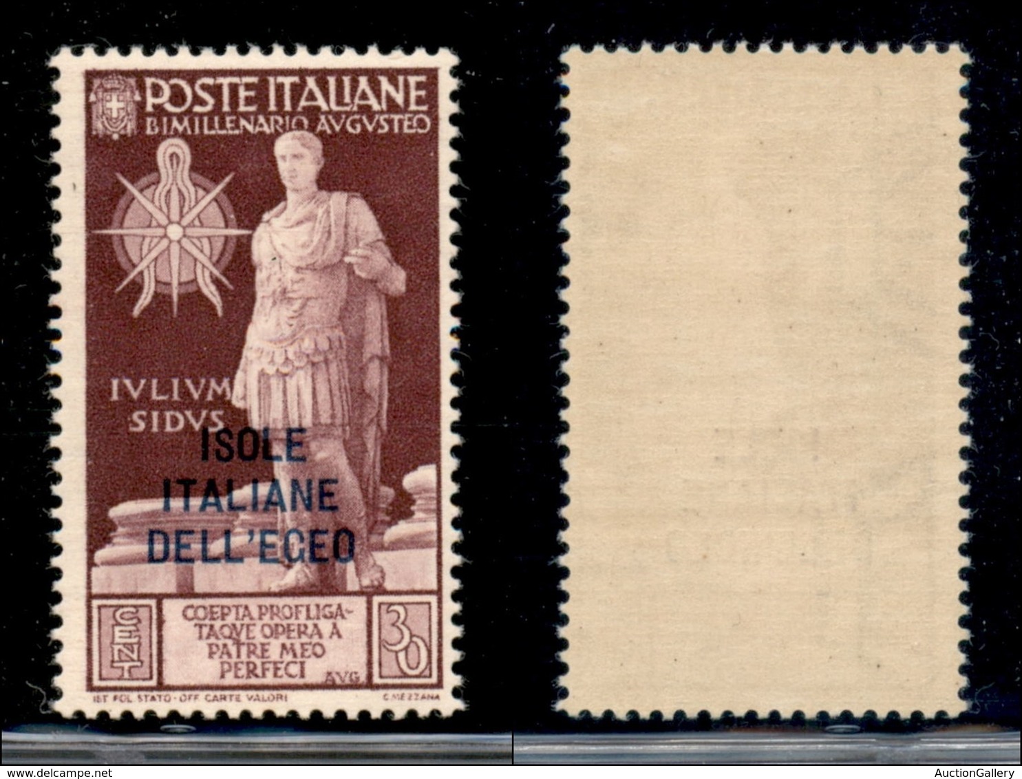 COLONIE - Egeo - 1938 - 30 Cent Augusto (103) - Gomma Integra (25) - Altri & Non Classificati