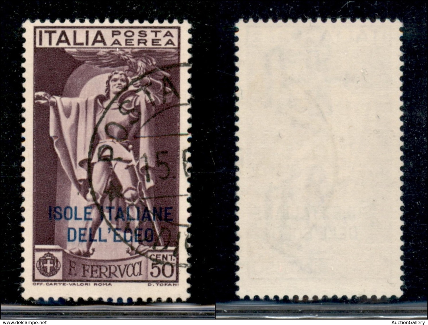 COLONIE - Egeo - 1930 - 50 Cent Ferrucci (1) Usato (40) - Altri & Non Classificati