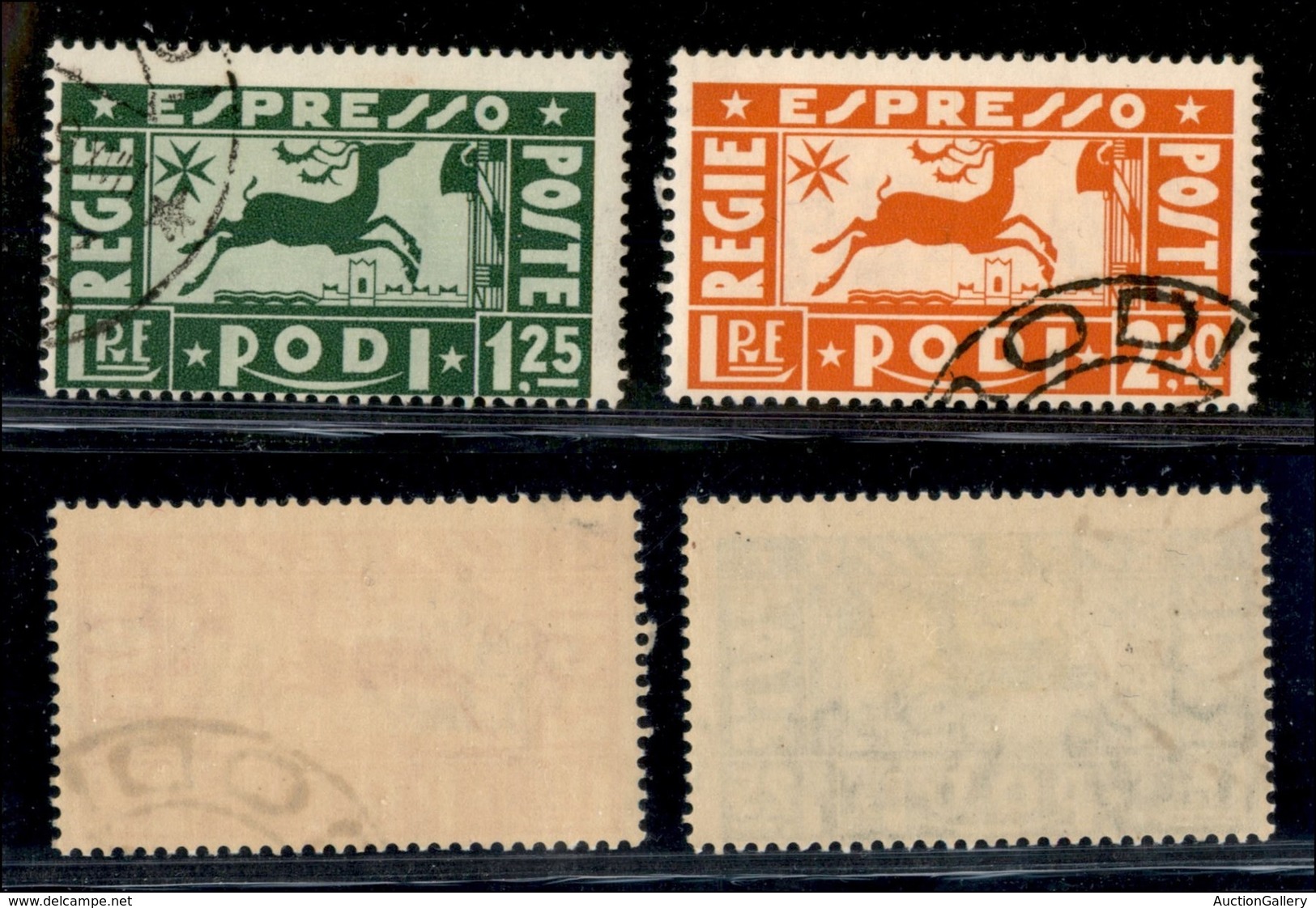 COLONIE - Egeo - 1936 - Espressi (1/2) - Serie Completa - Usati (22) - Autres & Non Classés
