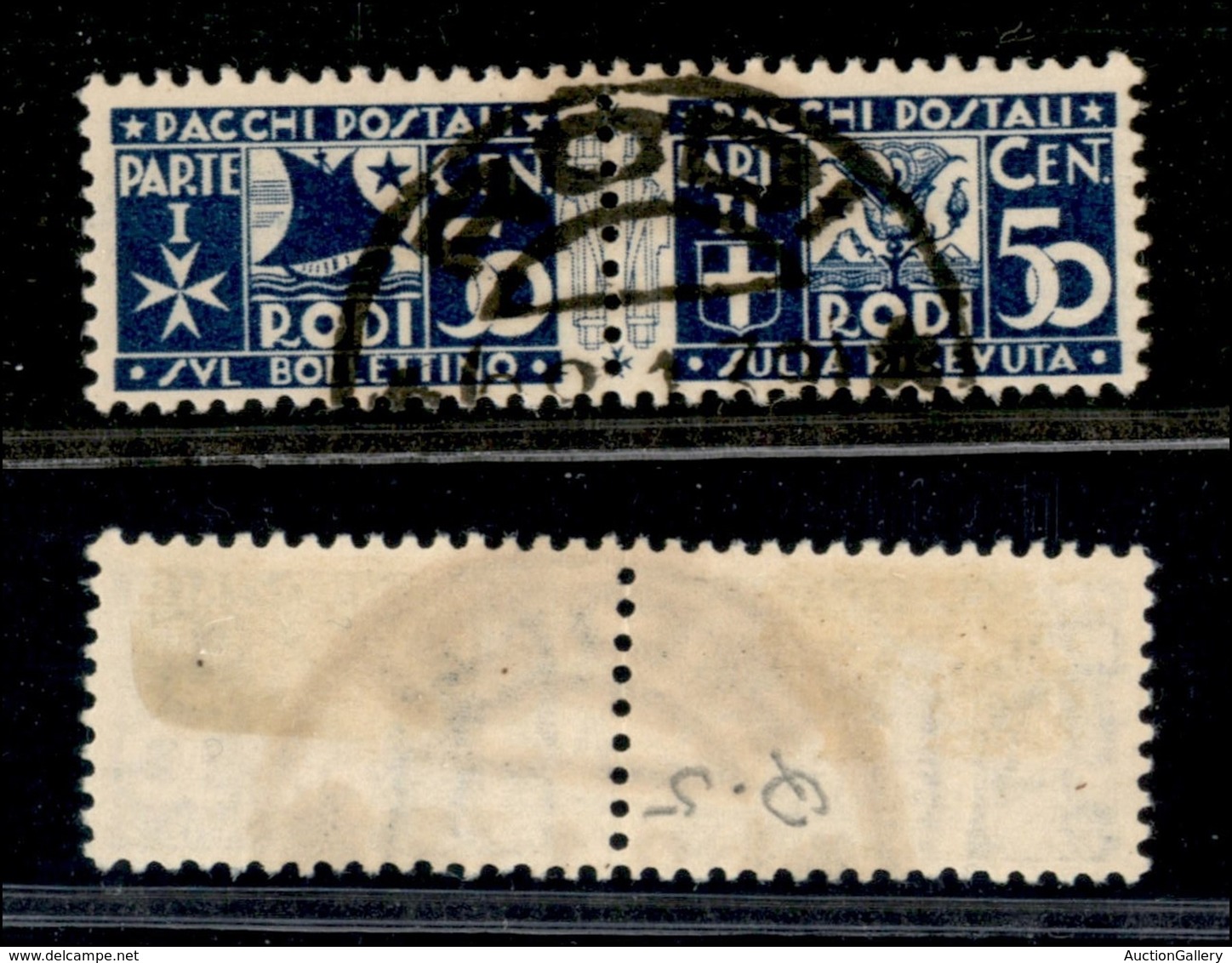 COLONIE - Egeo - 1934 - 50 Cent (5) - Usato - Other & Unclassified