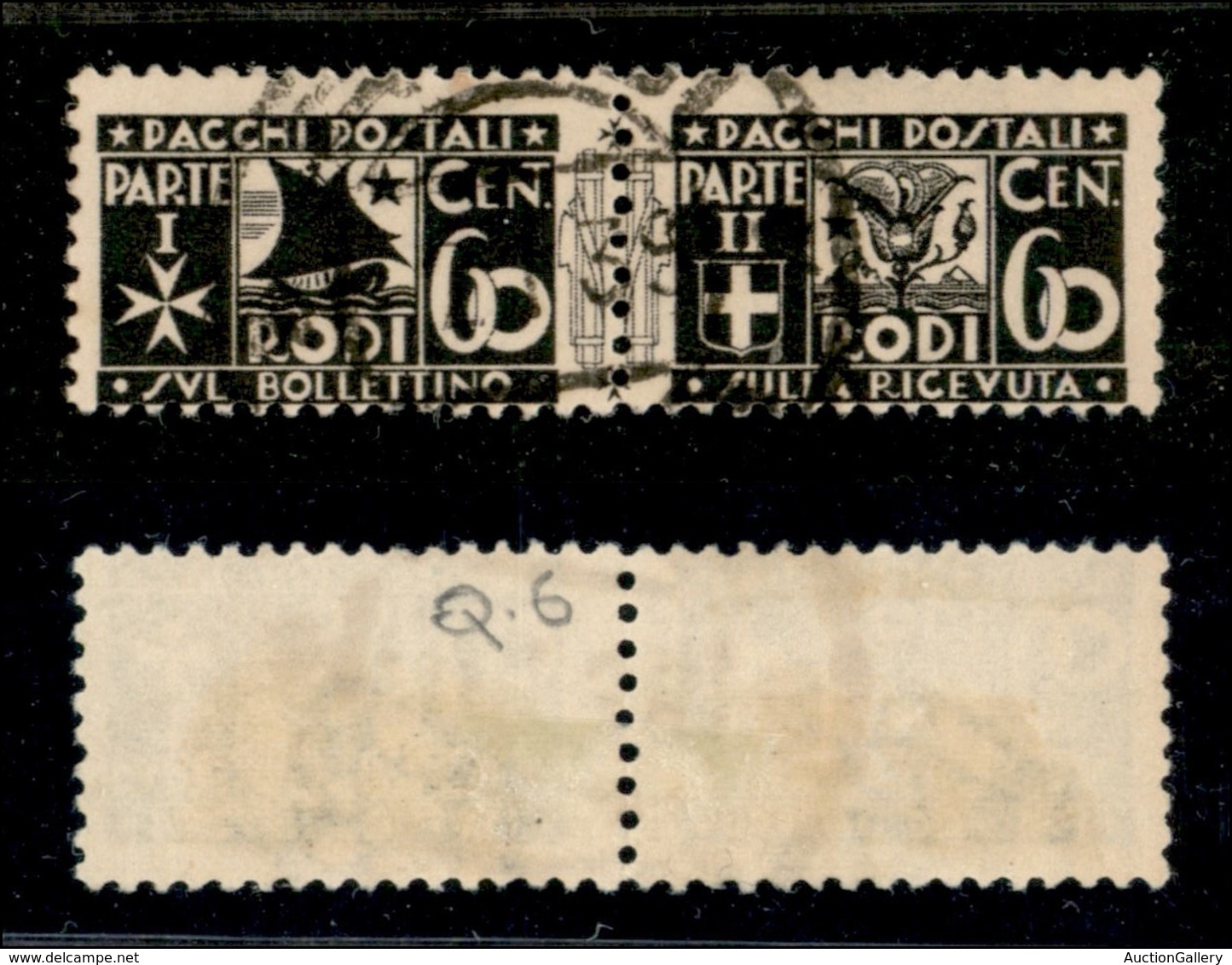 COLONIE - Egeo - 1934 - 60 Cent (6) - Usato - Other & Unclassified