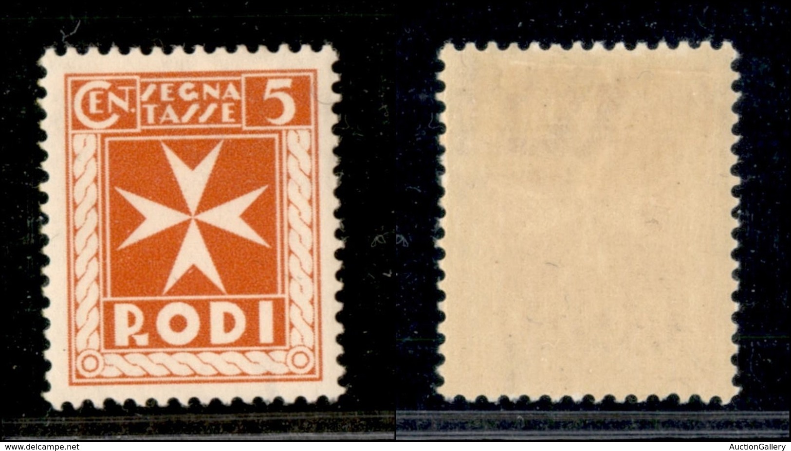 COLONIE - Egeo - 1934 - 5 Cent (1) - Gomma Originale - Other & Unclassified