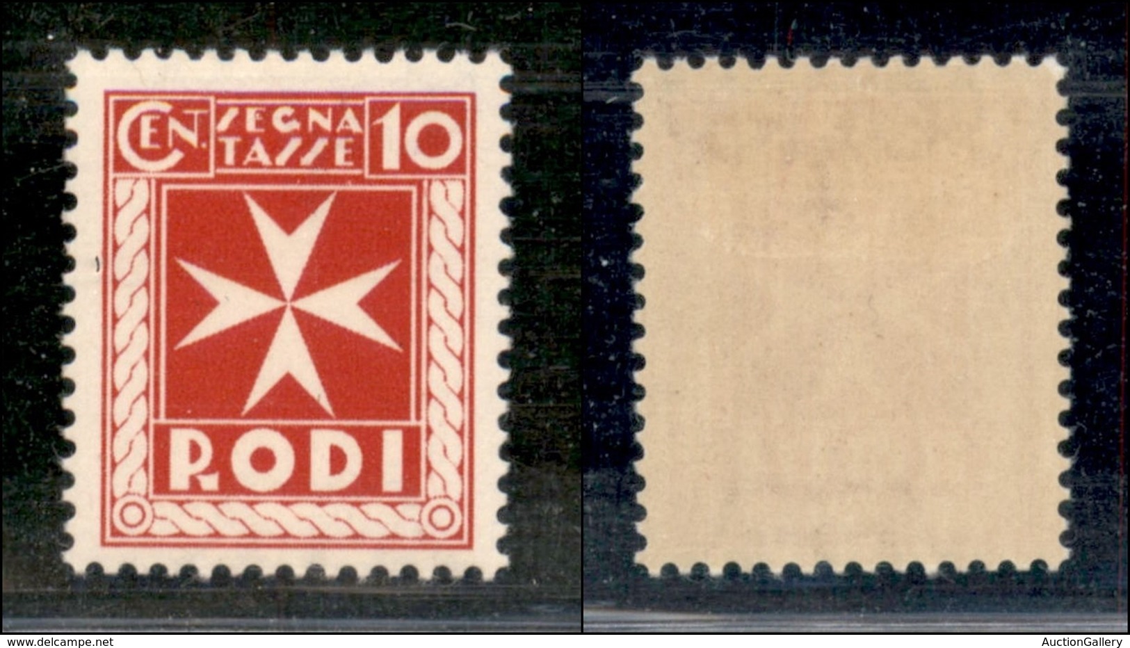 COLONIE - Egeo - 1934 - 10 Cent (2) - Gomma Originale - Other & Unclassified