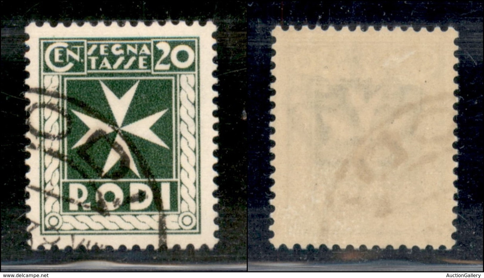 COLONIE - Egeo - 1934 - 20 Cent (3) - Usato - Other & Unclassified