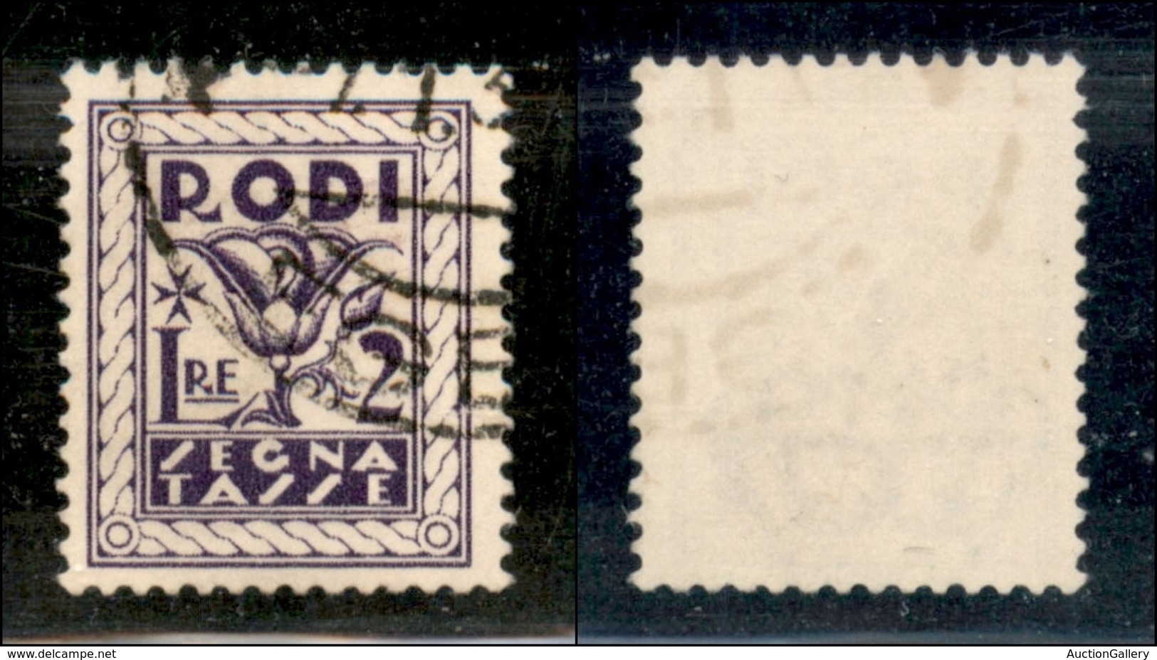 COLONIE - Egeo - 1934 - 2 Lire (9) - Usato - Other & Unclassified