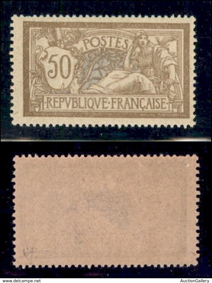 FRANCIA - 1900 - 50 Cent Merson (97x) - Gomma Originale (80) - Altri & Non Classificati