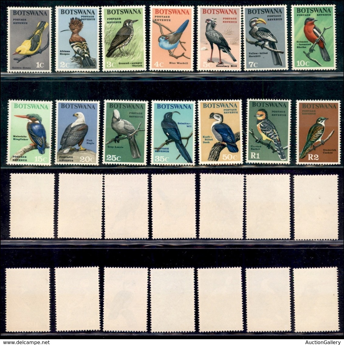 BOTSWANA - 1967 - Uccelli (19/32) - Serie Completa - Gomma Integra (70) - Autres & Non Classés