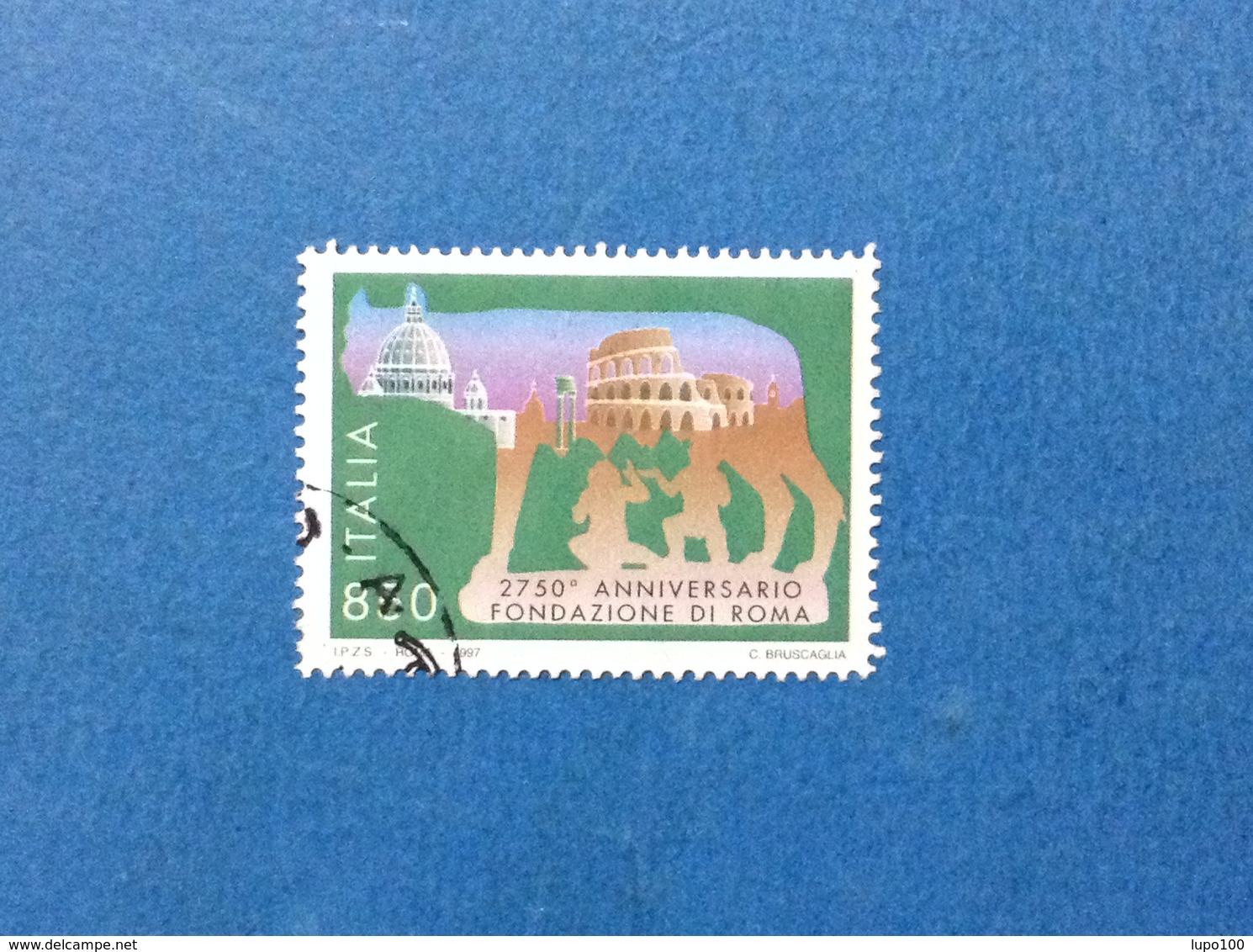 1997 ITALIA FRANCOBOLLO USATO STAMP USED FONDAZIONE DI ROMA - 1991-00: Used