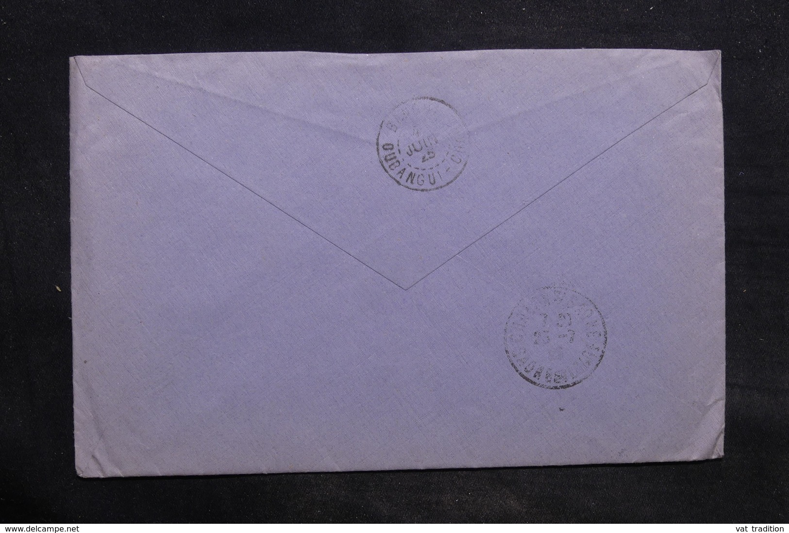 OUBANGUI - Enveloppe Pour La France En 1925,  Affranchissement Plaisant - L 34492 - Lettres & Documents