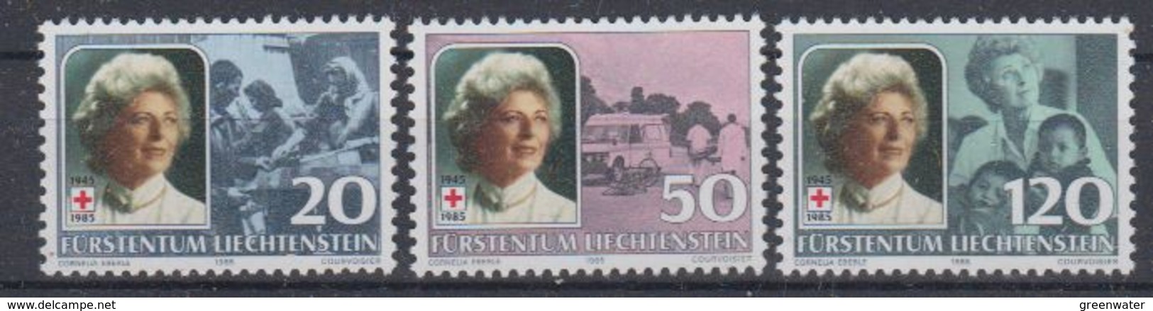 Liechtenstein 1985 Red Cross 3v  ** Mnh (43456I) - Ongebruikt