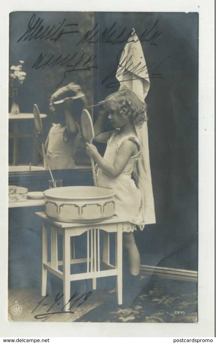 Enfant, Jeune-Fille, Young-Girl, Child Woman, Fillette (2 Scans) - Portraits