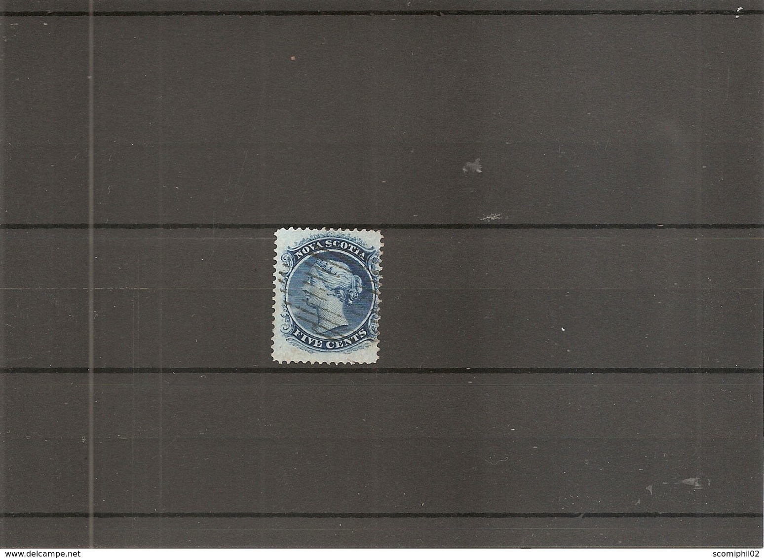 Nouvelle -Ecosse ( 7 Oblitéré Sur Papier Teinté) - Used Stamps