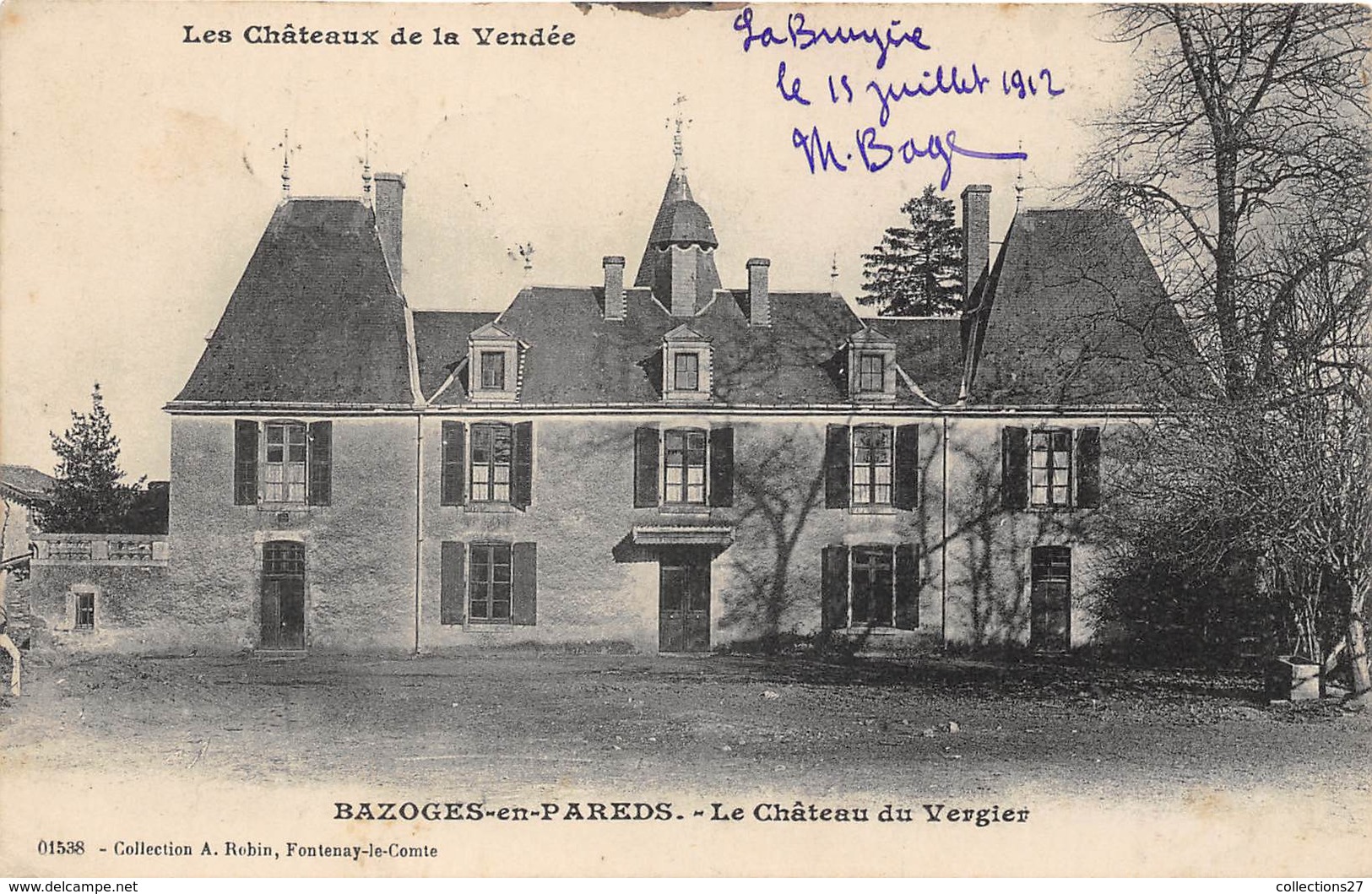 LOT DE CHATEAUX DE FRANCE-1000 CARTES POSTALE ANCIENNES- QUELQUES EXEMPLE