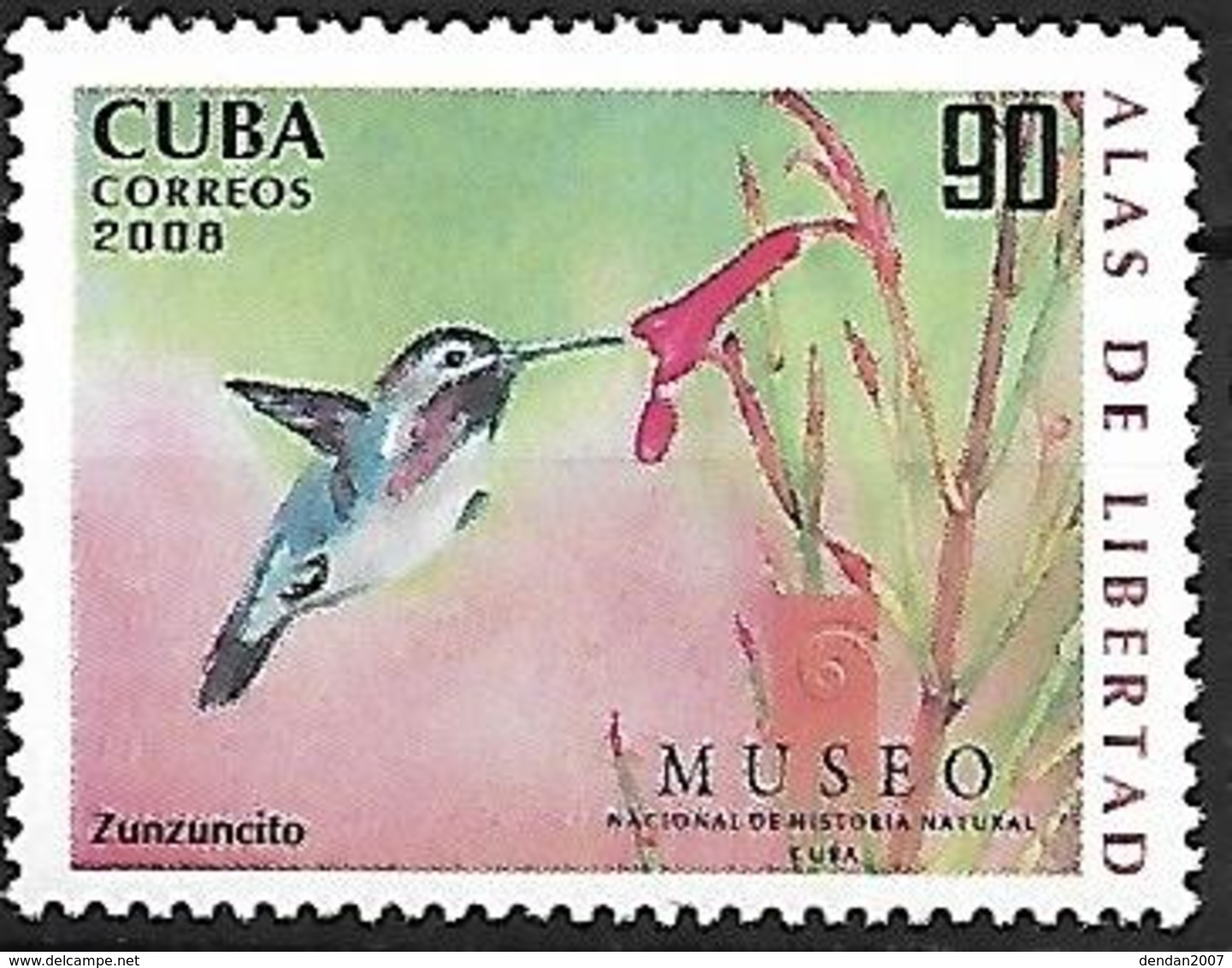 CUBA - MNH - 2008 -   Bee Hummingbird    Mellisuga Helenae - Colibris