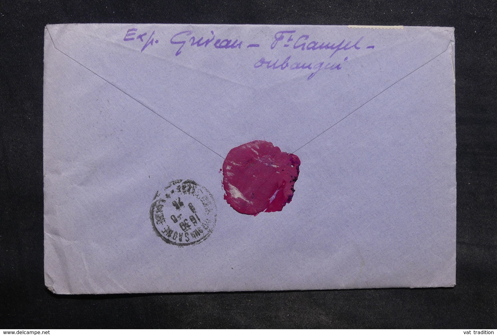 OUBANGUI - Enveloppe En Recommandé De Fort Crampel Pour La France En 1925,  Affranchissement Plaisant - L 34502 - Cartas & Documentos