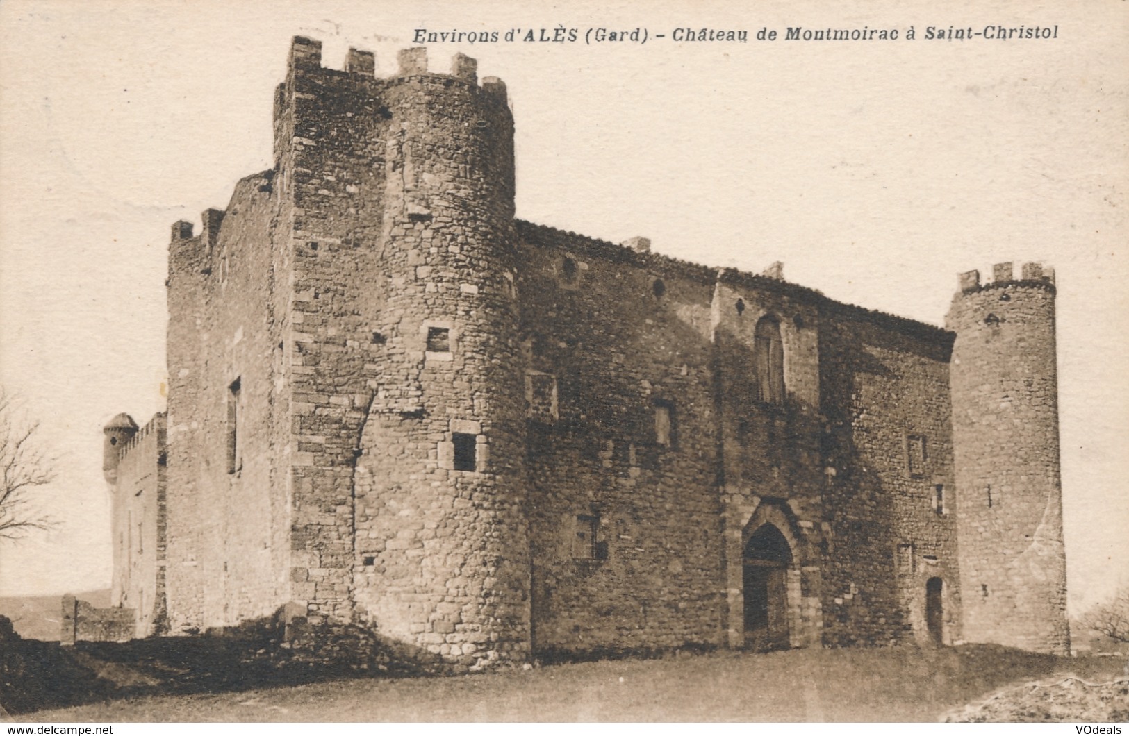 CPA - France - (30) Gard - Château De Montmoirac à Saint-Christol - Autres & Non Classés