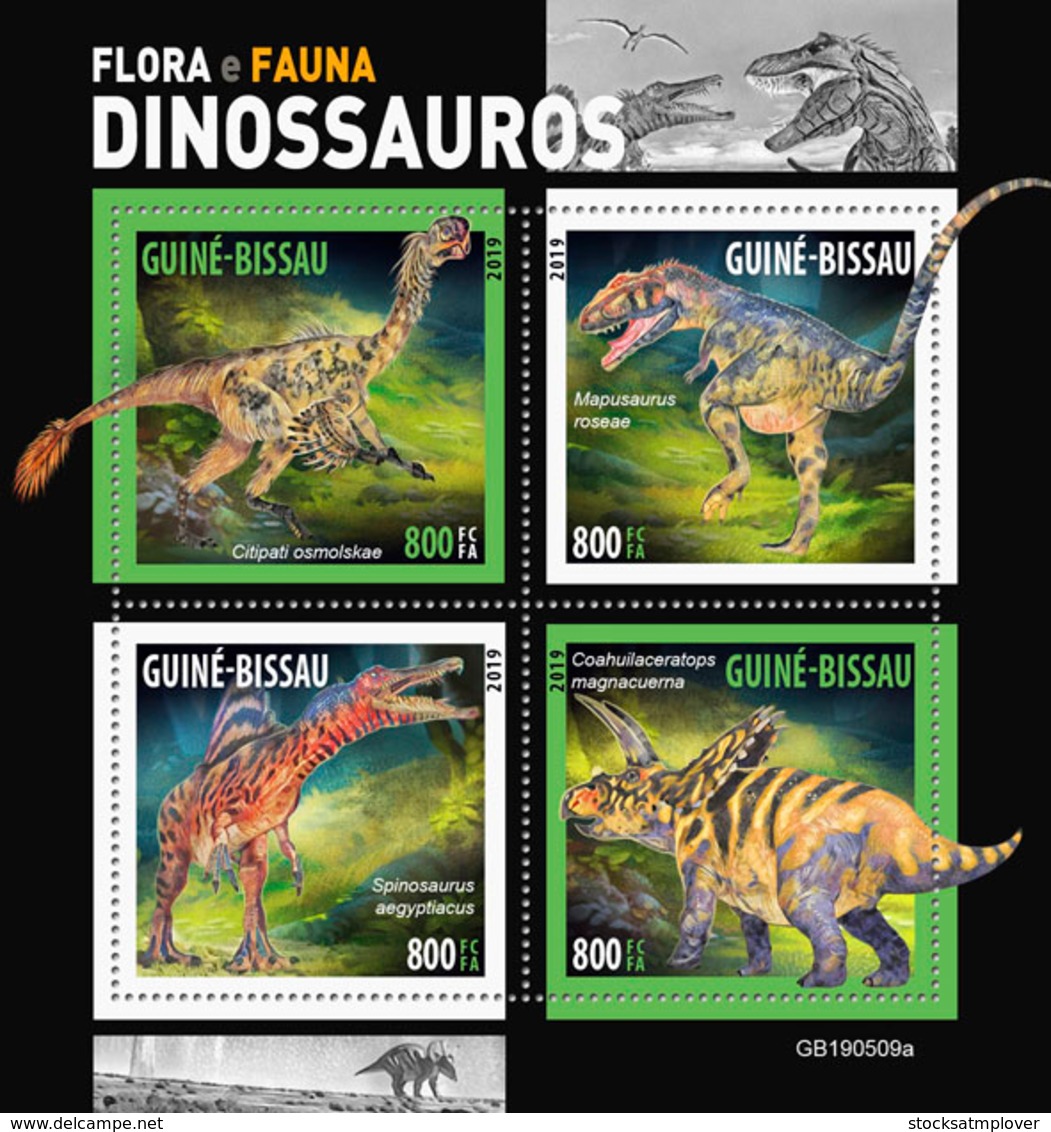 Guinea Bissau   2019 Dinosaurs  S201905 - Guinea-Bissau