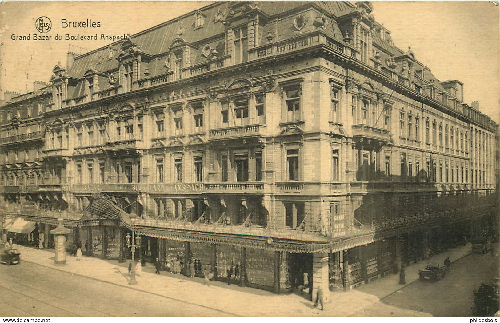 BELGIQUE  BRUXELLES  Grand Bazar Boulevard Anspach - Prachtstraßen, Boulevards