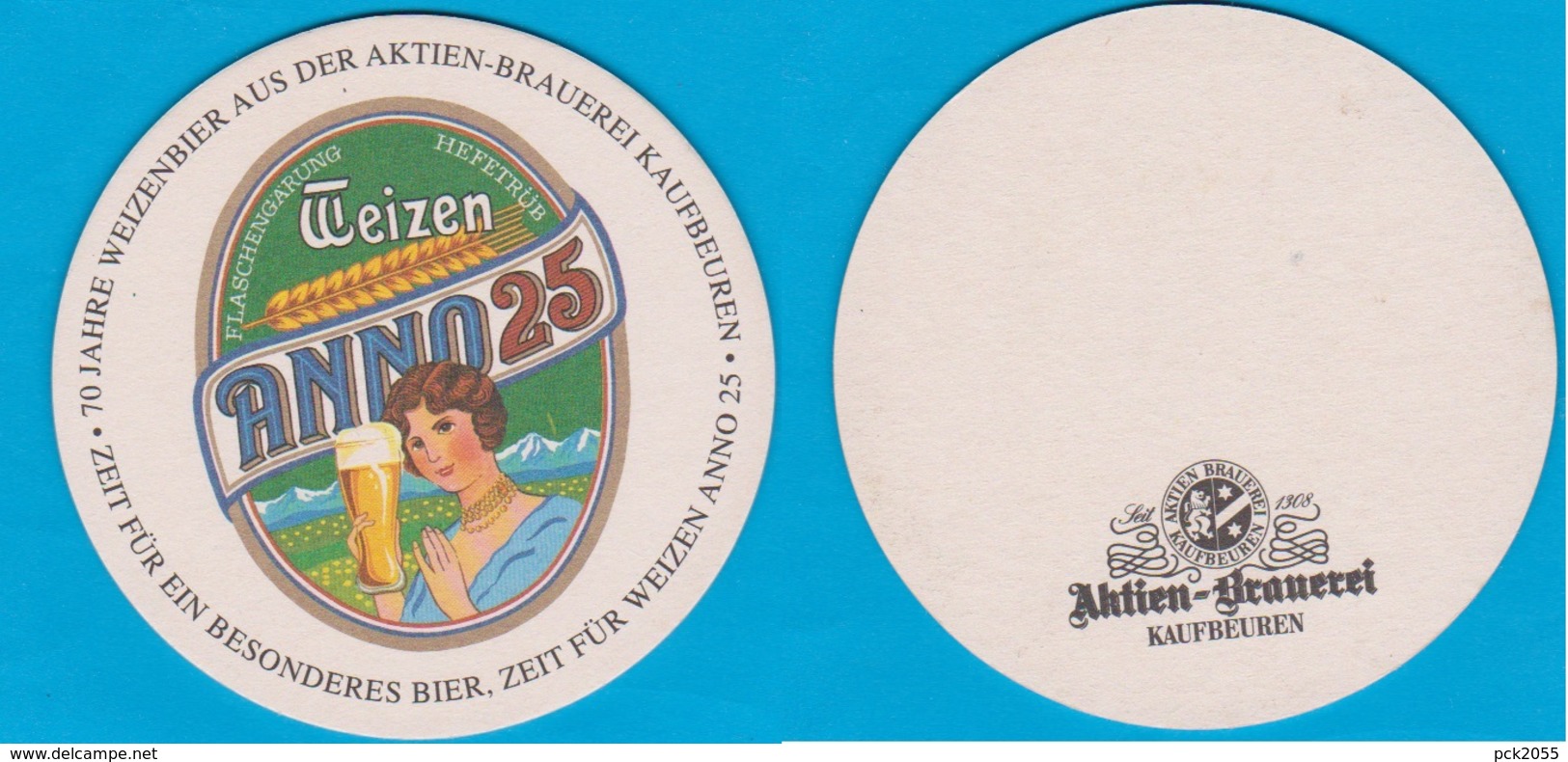 ABK - Aktienbrauerei Kaufbeuren ( Bd 2252 ) - Bierdeckel