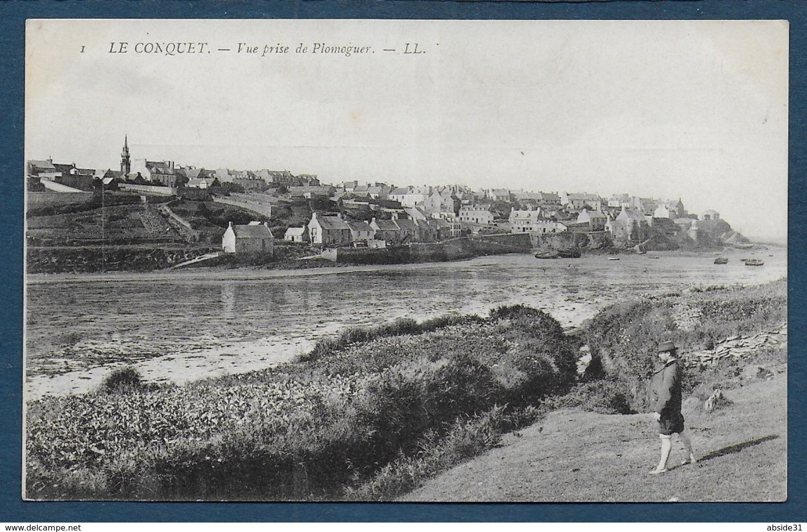 LE CONQUET - Vue Prise De Plomoguer - Le Conquet