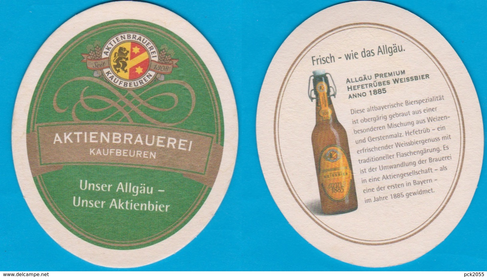 ABK - Aktienbrauerei Kaufbeuren ( Bd 2257 ) - Bierdeckel