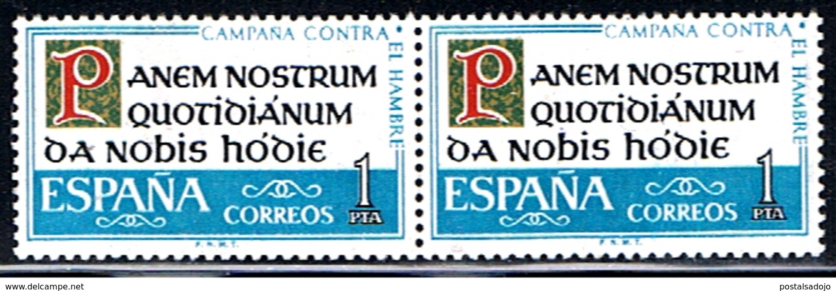 (3E 471) ESPAÑA // YVERT 1175 X 2 // EDIFIL 1512 X 2 // 1963   NEUF - Neufs