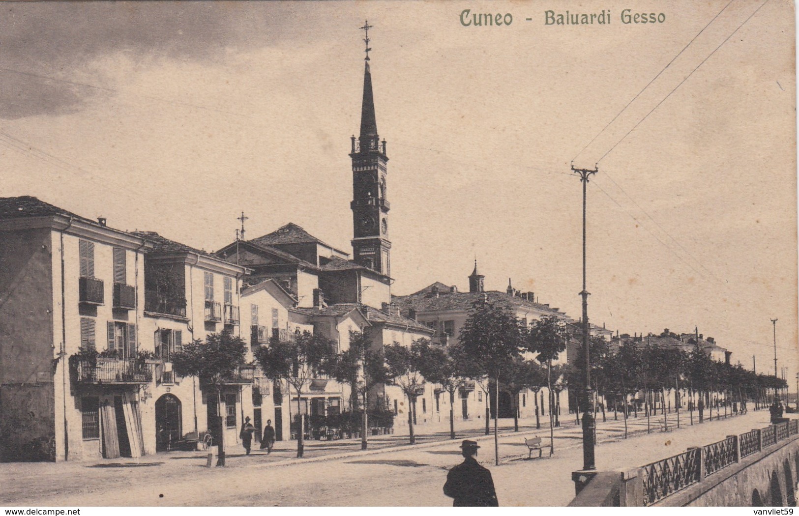 CUNEO-BALUARDI GESSO-CARTOLINA NON VIAGGIATA ANNO 1920-1930 - Cuneo