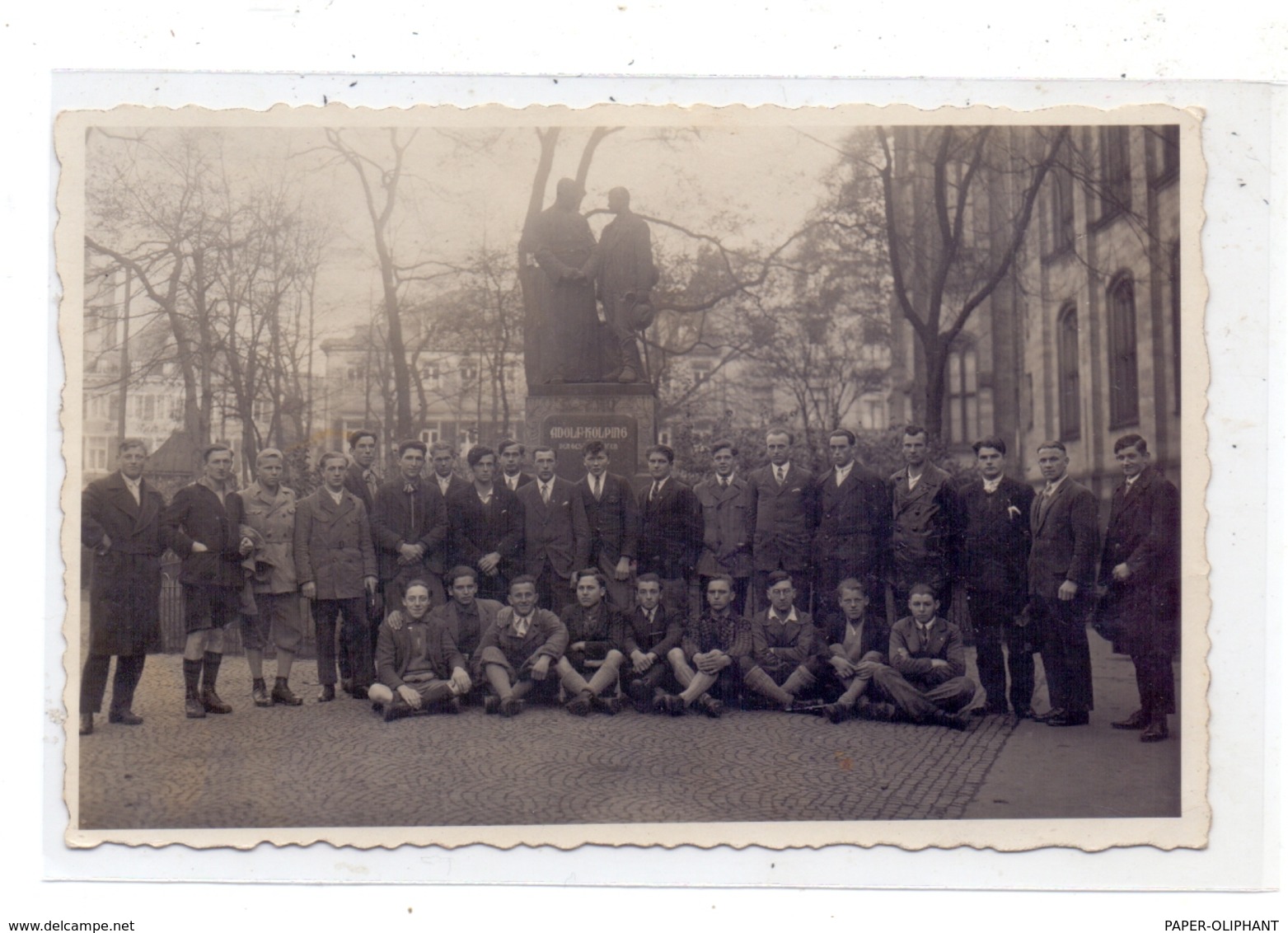 5000  KÖLN, Denkmal Von Adolph Kolping, Gruppe Aus Gelsenkirchen, 1931 - Köln