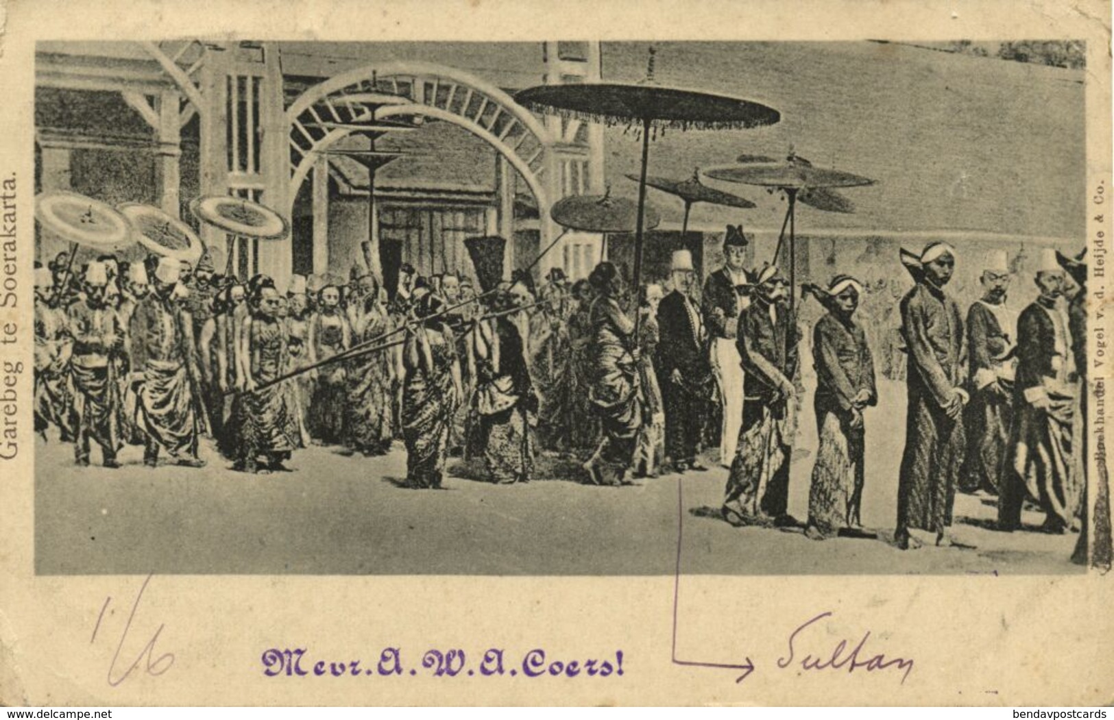 Indonesia, JAVA SURAKARTA SOLO, 10th Susuhunan Ruler Pakubuwono X (1904) - Indonesië