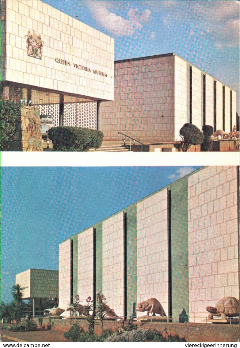 !  Modern Postcard Queen Victoria Museum, Salisbury, Rhodesia, Harare - Zimbabwe