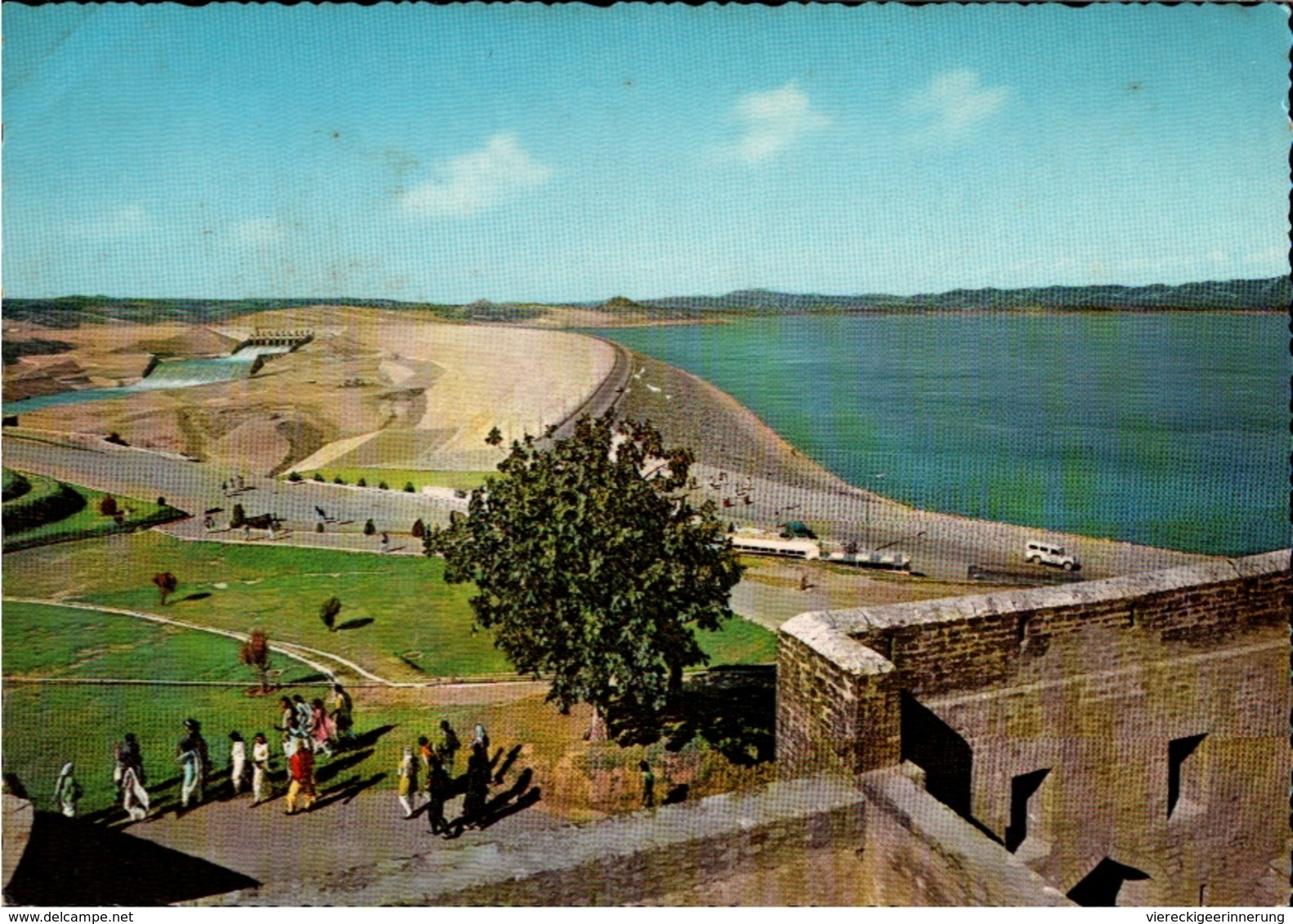 !  Modern Postcard Mangla Dam, West Pakistan, Staudamm - Pakistan