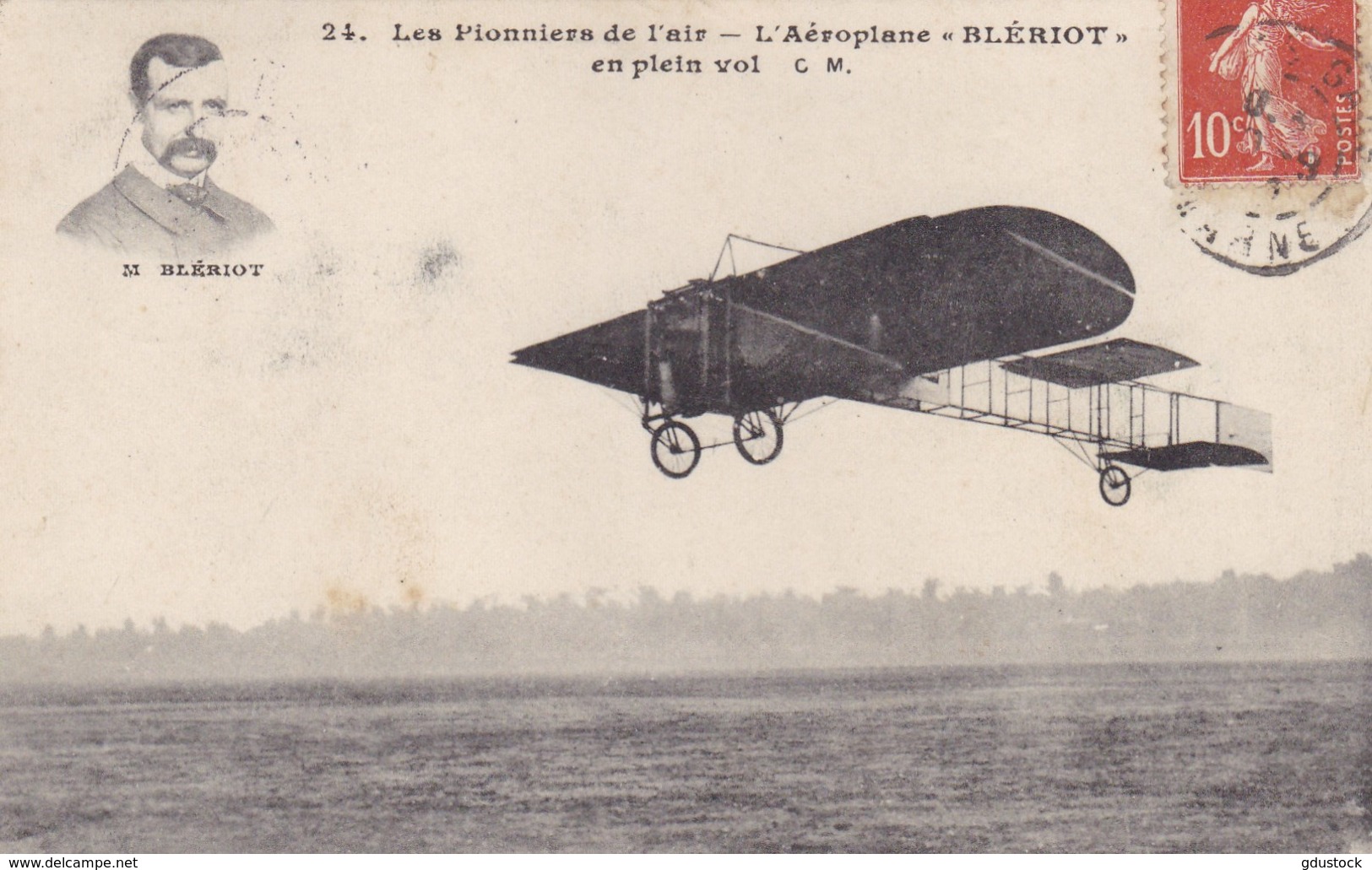 Les Pionniers De L'air - L'Aéroplane "Blériot" En Plein Vol - Autres & Non Classés