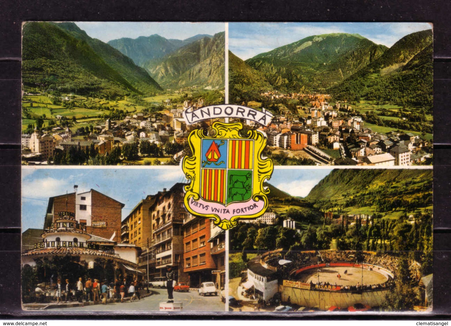 473f * VALLS D'ANDORRA * IN 4 ANSICHTEN ** !! - Andorra