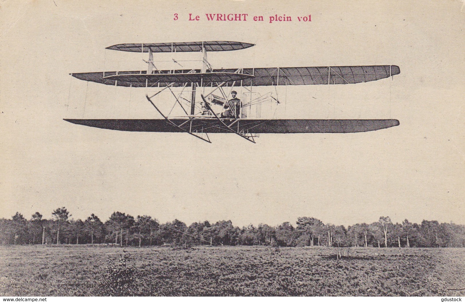 Le Wright En Plein Vol - Autres & Non Classés