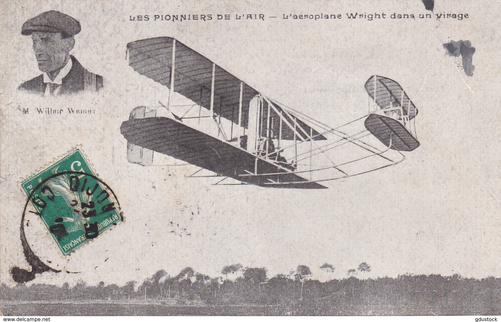 Les Pionniers De L'air - L'Aéroplane Wright Dans Son Virage - Autres & Non Classés