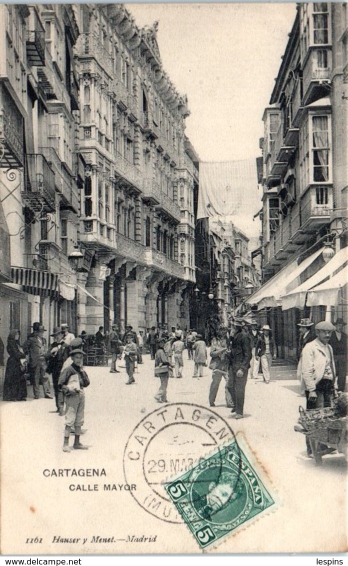 ESPAGNE - CARTAGENA -- Calle  Mayor - Murcia