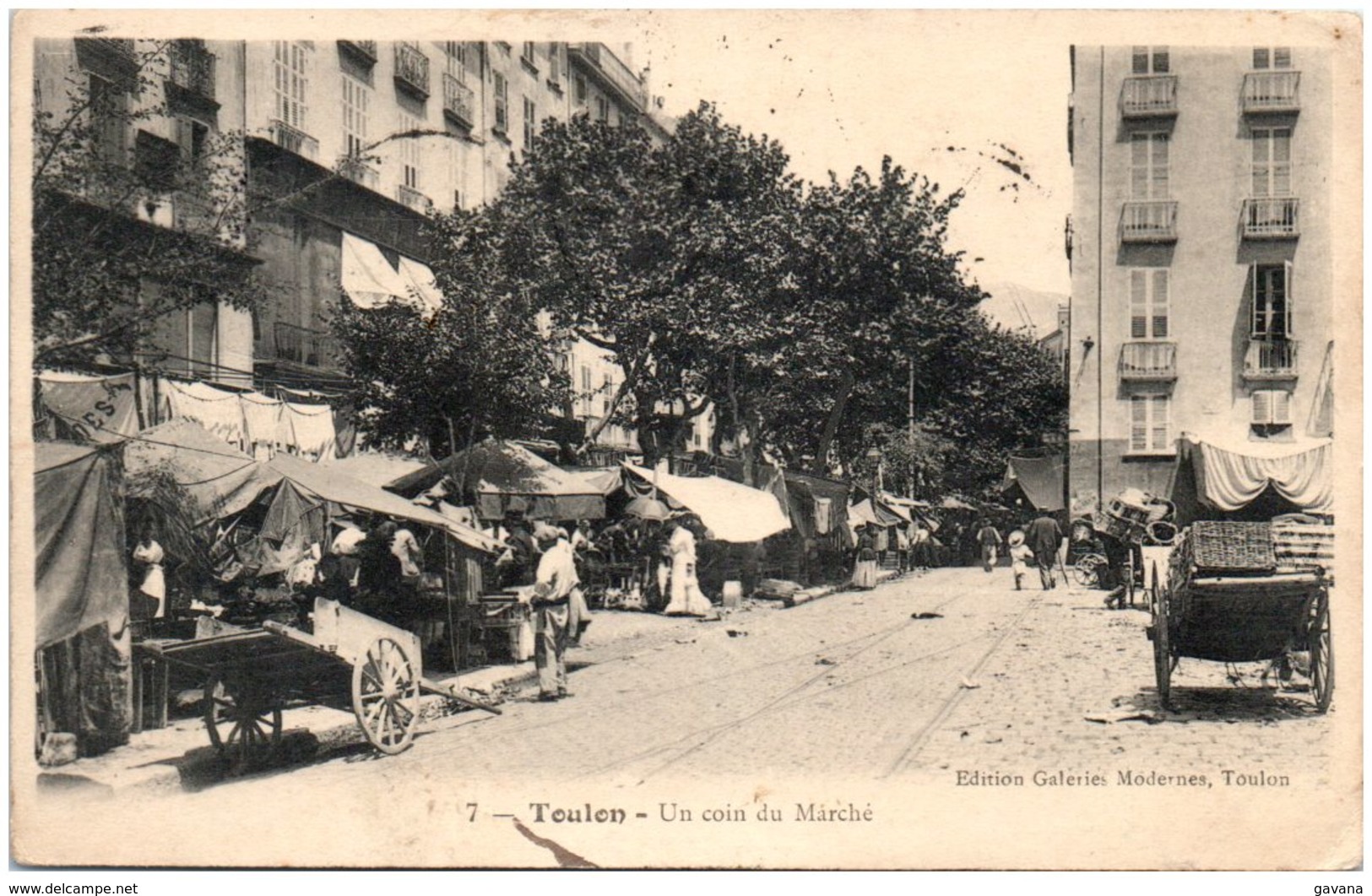 83 TOULON - Un Coin Du Marché - Toulon