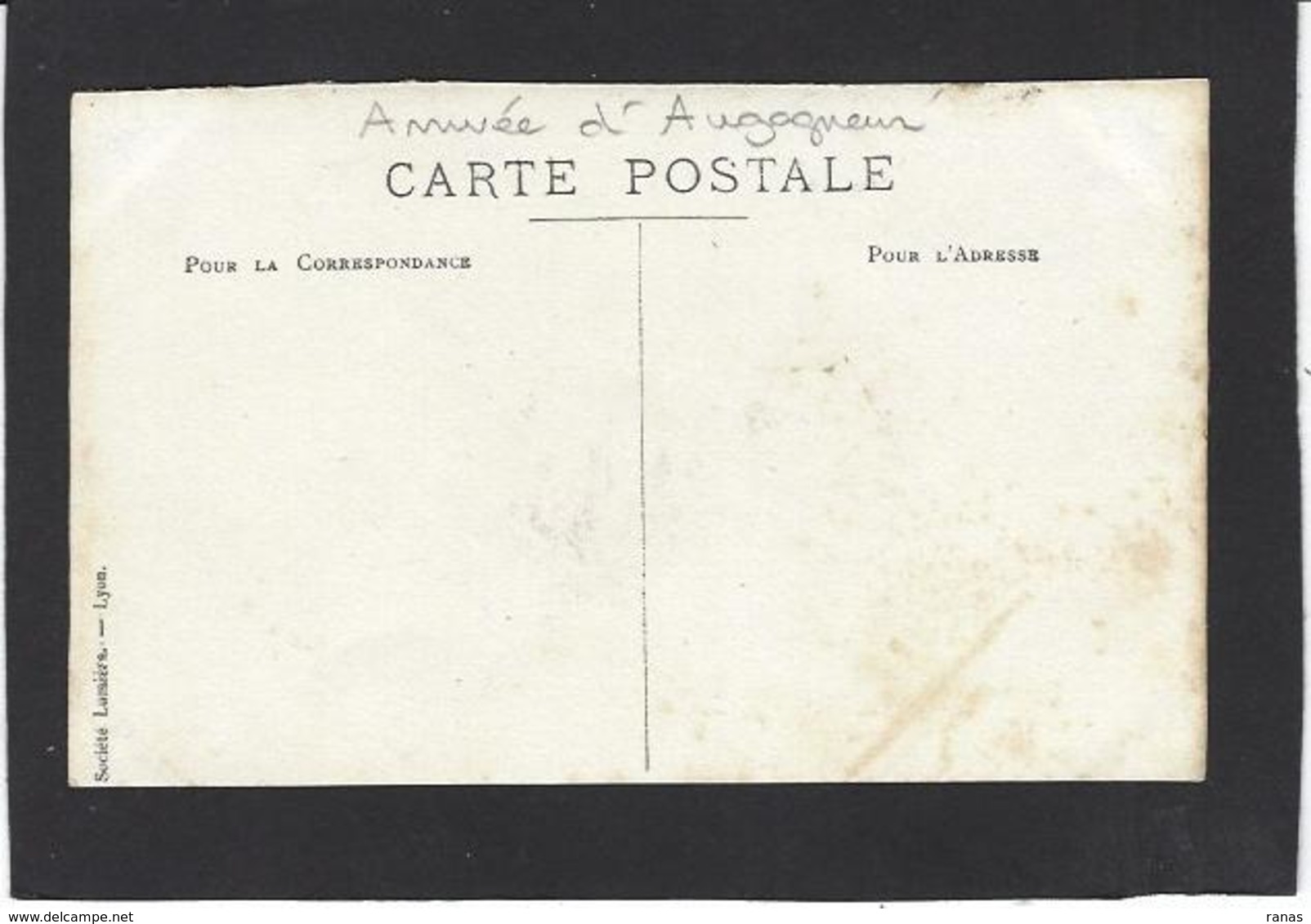 CPA Madagascar Afrique Noire Timbré Non Circulé Carte Photo RPPC Arrivée Du Ministre Des Colonies Augagneur - Madagaskar