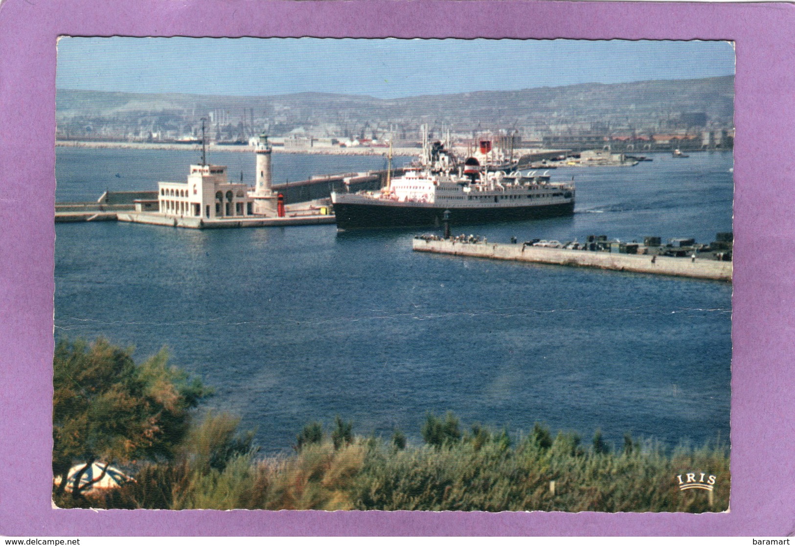 13 MARSEILLE Le Port Départ D'un Courrier    Bateau Phare - Joliette, Port Area