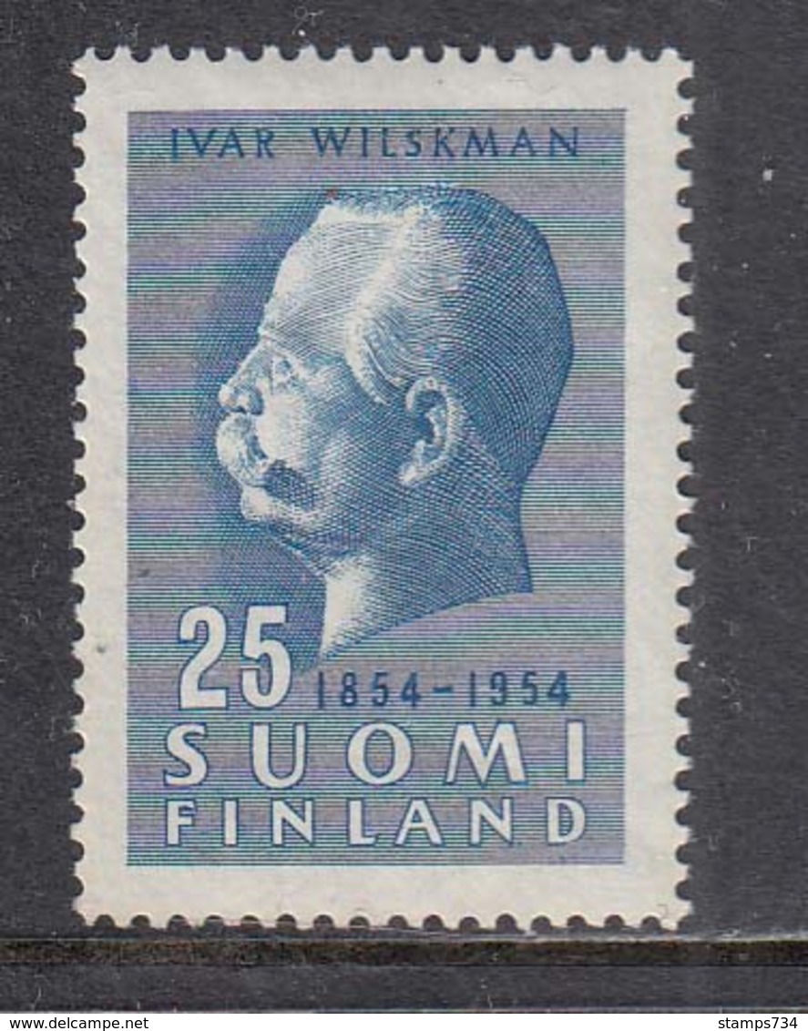 Finland 1954 - Ivar Wilskman, Mi-Nr. 421, MNH** - Unused Stamps