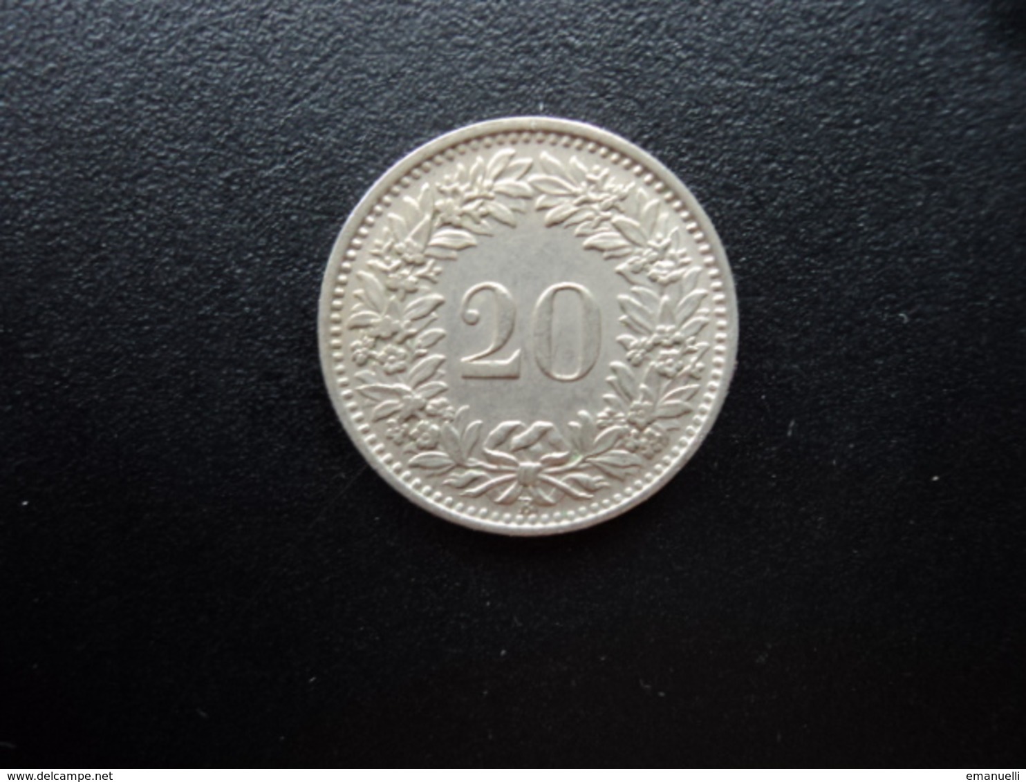 SUISSE : 20 RAPPEN   1952 B   KM 29a     TTB+ - 20 Centimes / Rappen