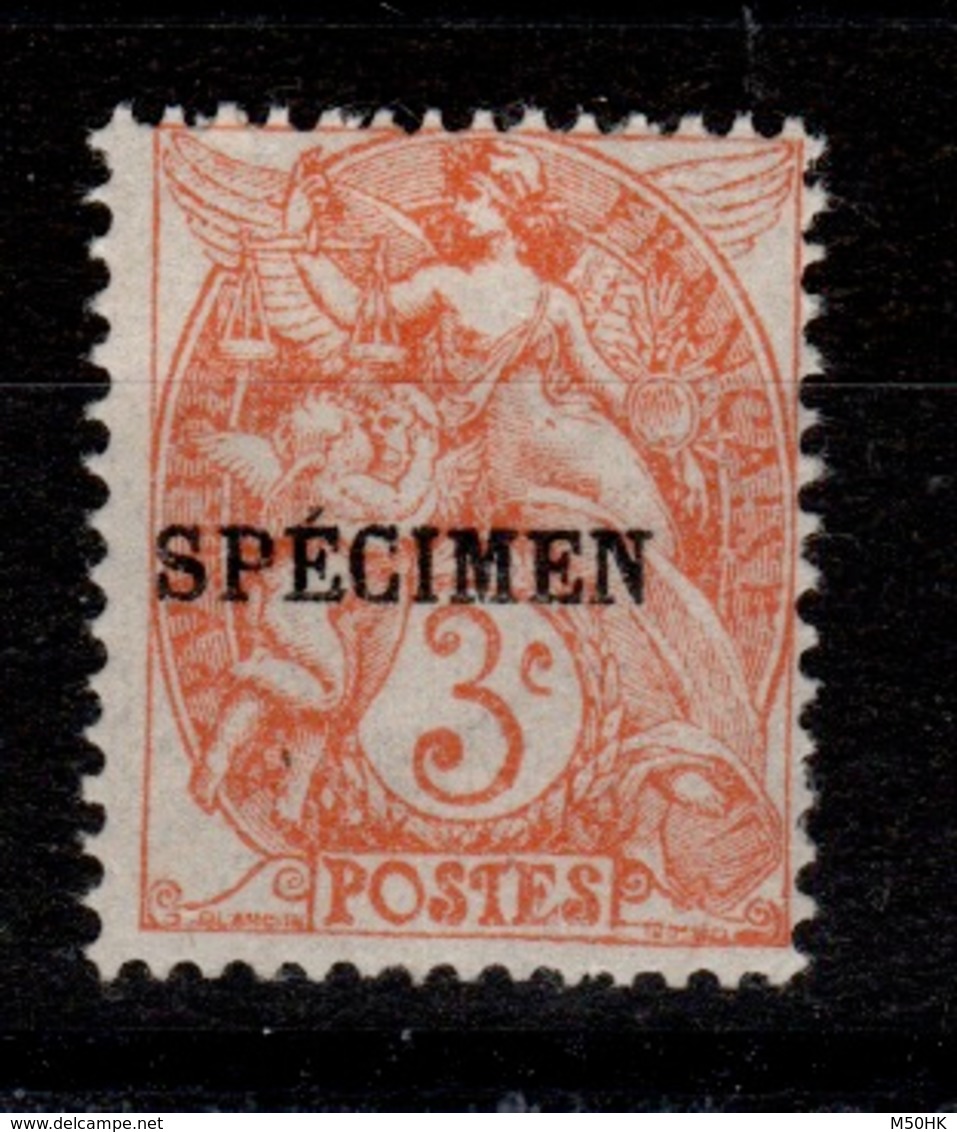 Type Blanc 109-CI 3 Specimen N* Cote 42 Euros - Cours D'Instruction