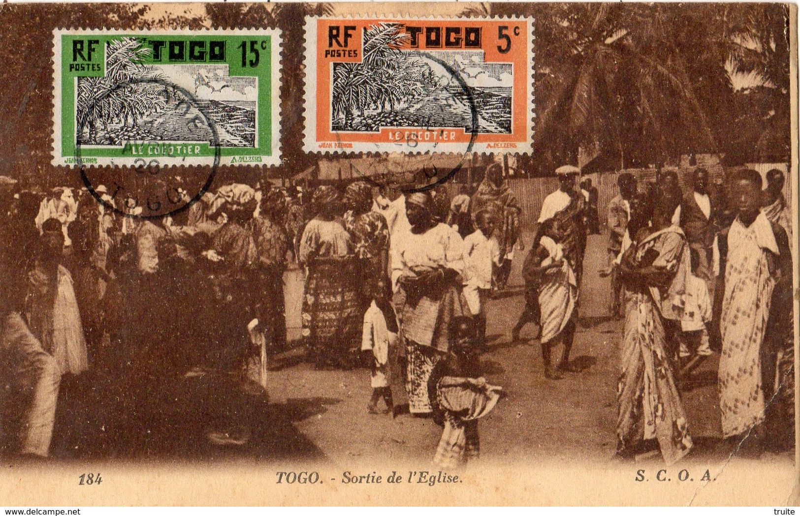 TOGO SORTIE DE L'EGLISE - Togo