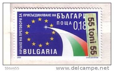 2000 Joining Bulgaria To EUROPE  1v.-MNH  Bulgaria / Bulgarie - Ungebraucht
