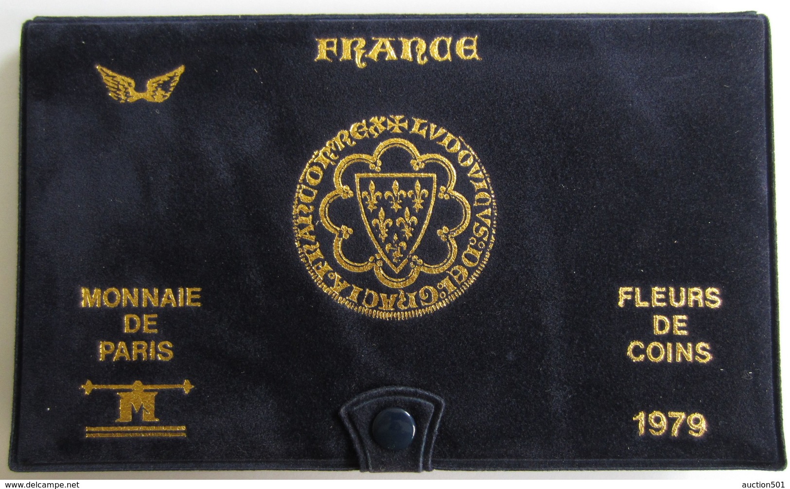 28464g MONNAIE DE PARIS - SERIE FLEURS DE COINS 1979 - Boite D'origine - Autres & Non Classés