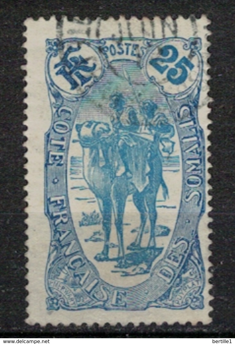 COTE DES SOMALIS        N°  YVERT    73     OBLITERE       ( O   2/24 ) - Used Stamps