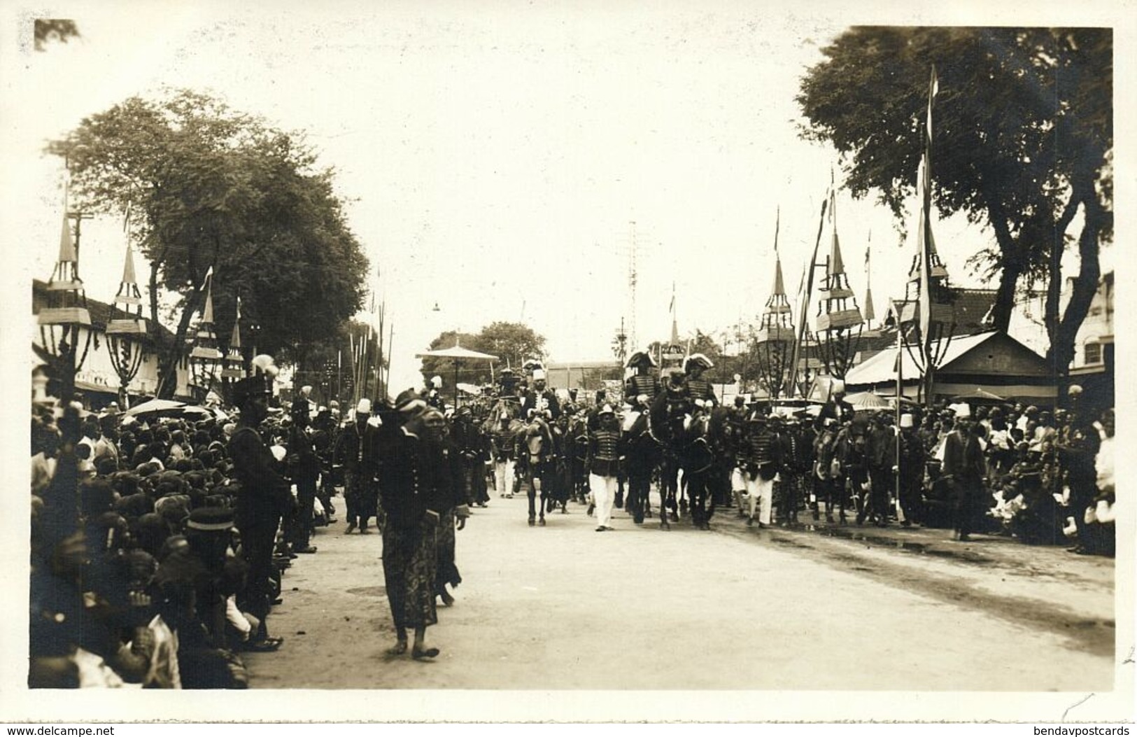 Indonesia, JAVA SURAKARTA SOLO, Sunan Pakubuwono X Jubilee Procession (1932) 1 - Indonesië