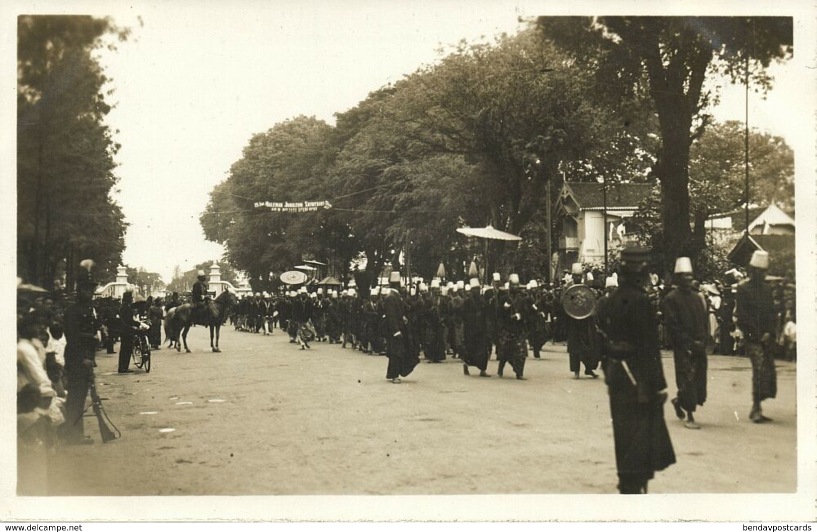 Indonesia, JAVA SURAKARTA SOLO, Sunan Pakubuwono X Jubilee Procession (1932) 4 - Indonesië