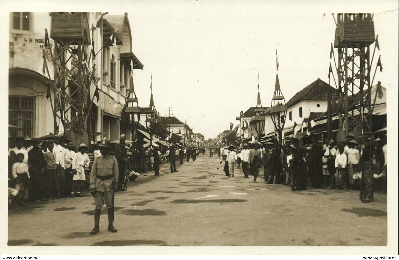 Indonesia, JAVA SURAKARTA SOLO, Sunan Pakubuwono X Jubilee Procession (1932) 7 - Indonesië